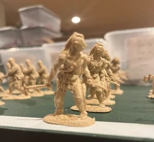 LOD Enterprises Barzso Character Figure Last of the Mohicans "MAGUA"- GRAY RESIN