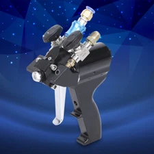 Air Purge Spray Gun Self Cleaning Polyurethane P2 PU Foam Spray Gun 35Mpa Black