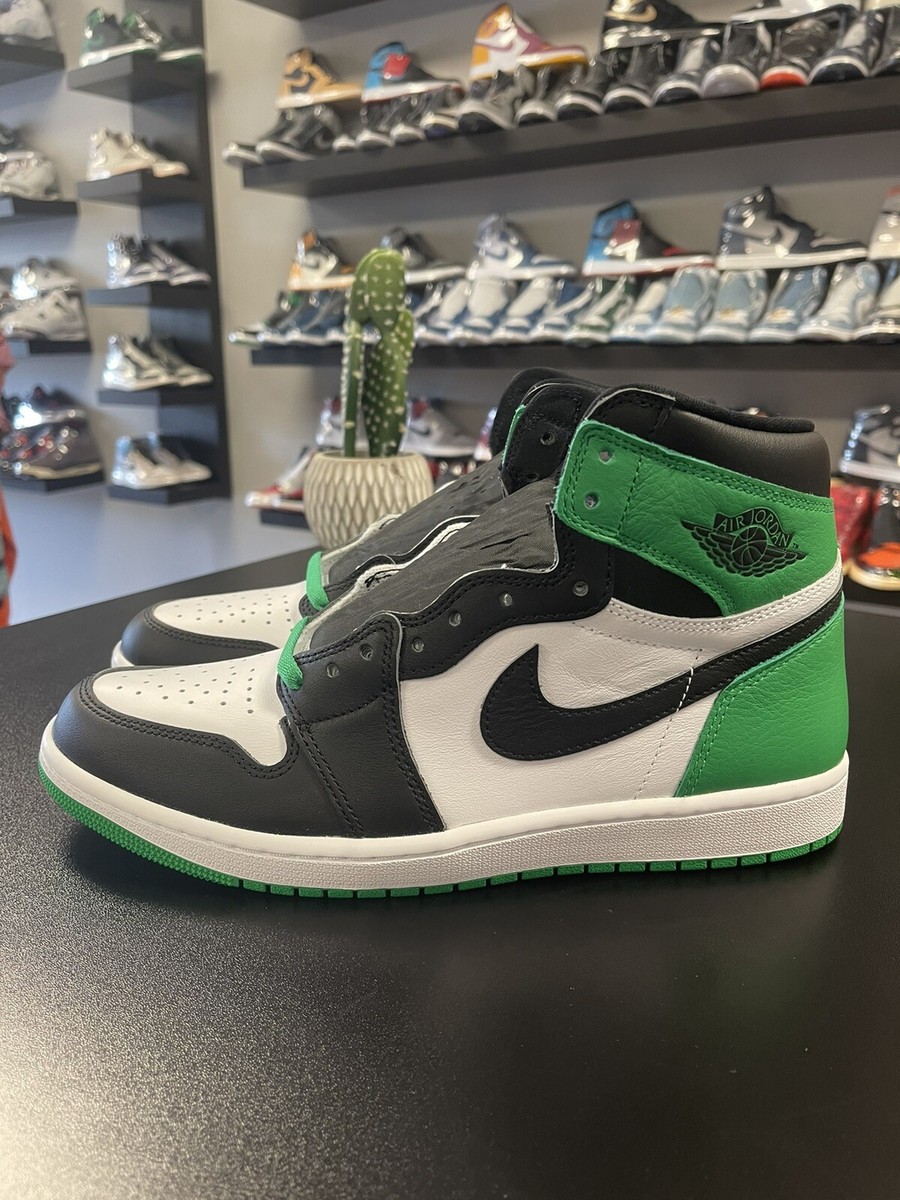 Nike Air Jordan Retro High OG Lucky Green Toe DZ5485-031 Mens Size