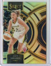 2024 Panini Select WNBA Silver Prizm NO.134 Jacy Sheldon, Dallas Wings