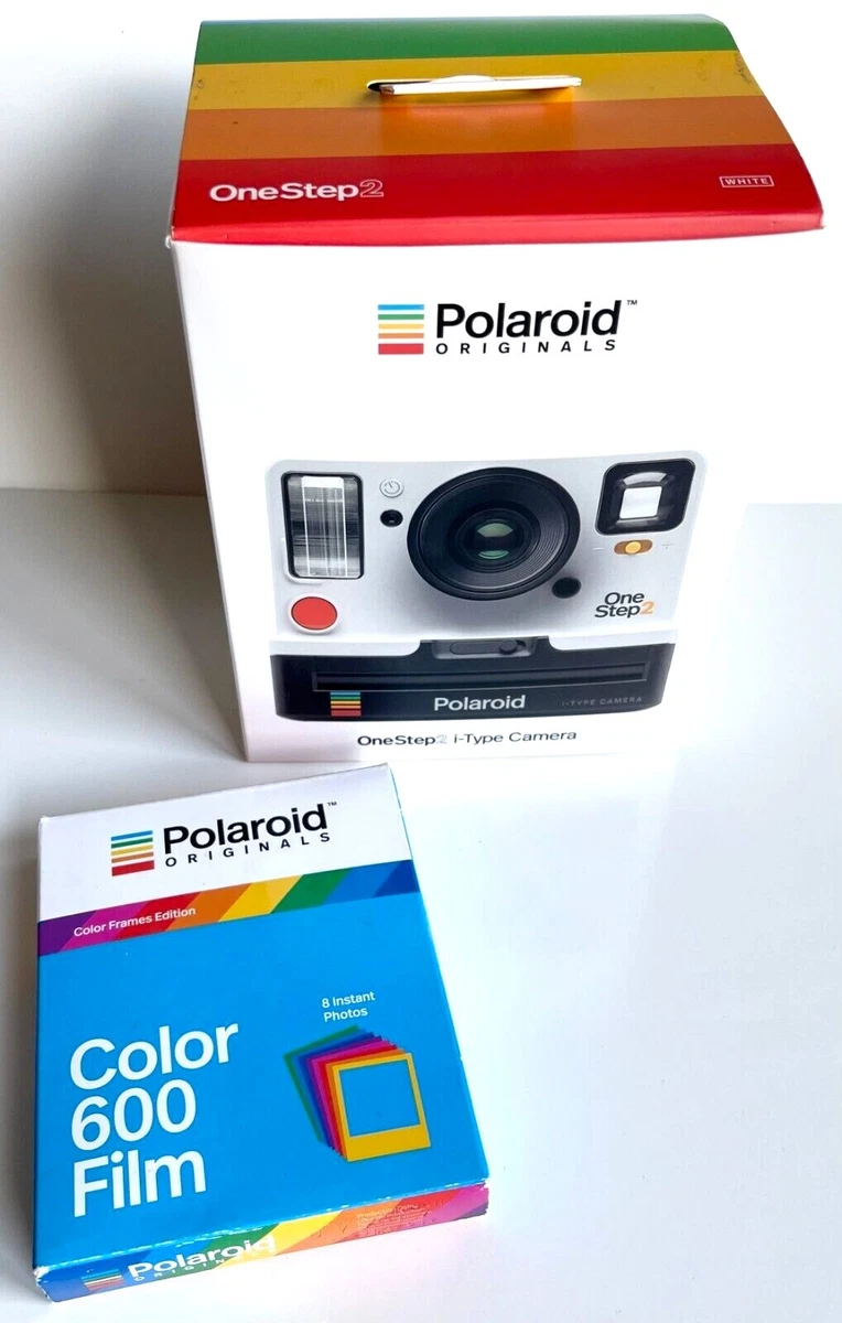 EXCELLENT POLAROID ONE STEP 2 i-TYPE INSTANT CAMERA IN ORIGINAL BOX WITH  FILM