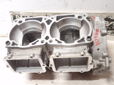 2007 Polaris 600 CFI Snowmobile Engine Crankcase Cases RMK Switchback Indy Shift