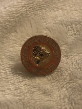 Vintage Oregon State University label pin mascot football basketball collegiate