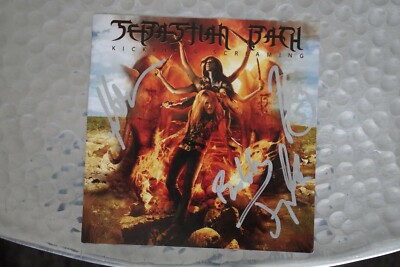 Sebastian Bach - Kicking & Screaming CD Album signed / autograph / signiert