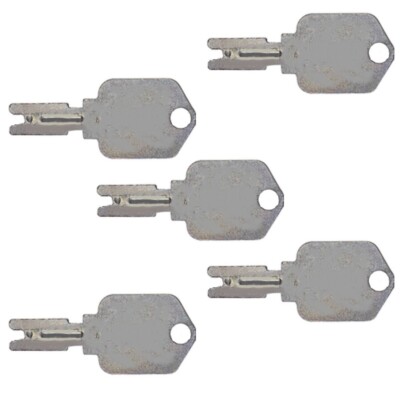 5 Forklift Key fits Clark fits Yale fits Daewoo fits Gradall fits JLG