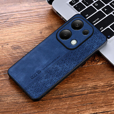 For Xiaomi Redmi Note 13 Pro 4G Shockproof Business Retro PU Leather Case Covers