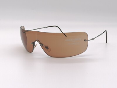Authentic Giorgio Armani 1532 Rimless Sunglasses Unisex Stock
