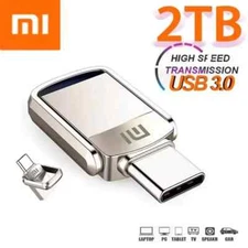 2TB USB 3.0 Type-C Flash Drive OTG Pen Drive 2-in-1 for PC & Cellphone