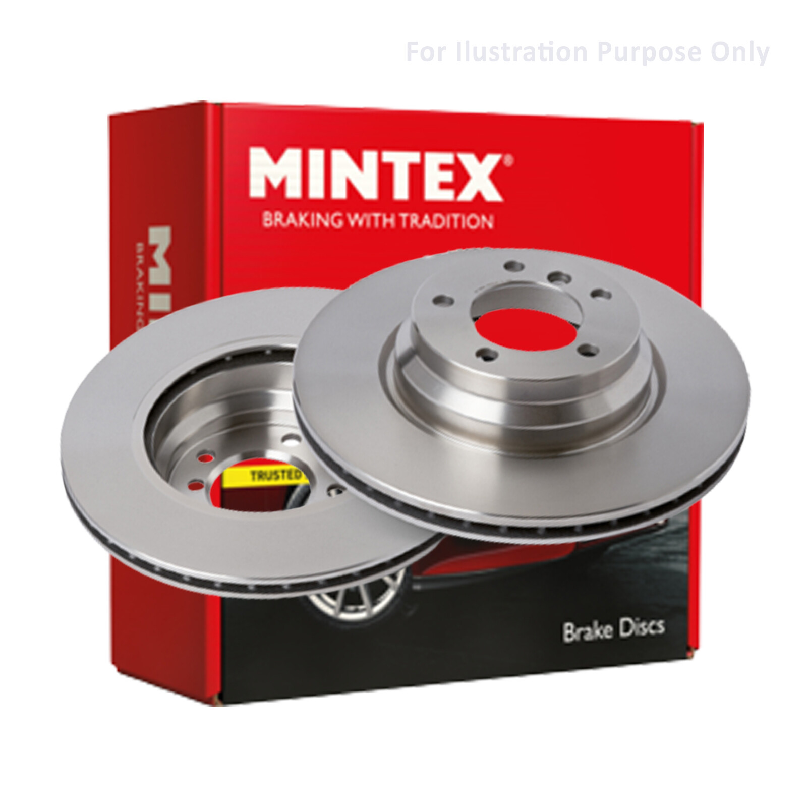 For Jeep Brake Discs Pair Front Vented 332 mm Diameter MDC2720 Mintex - Image 3