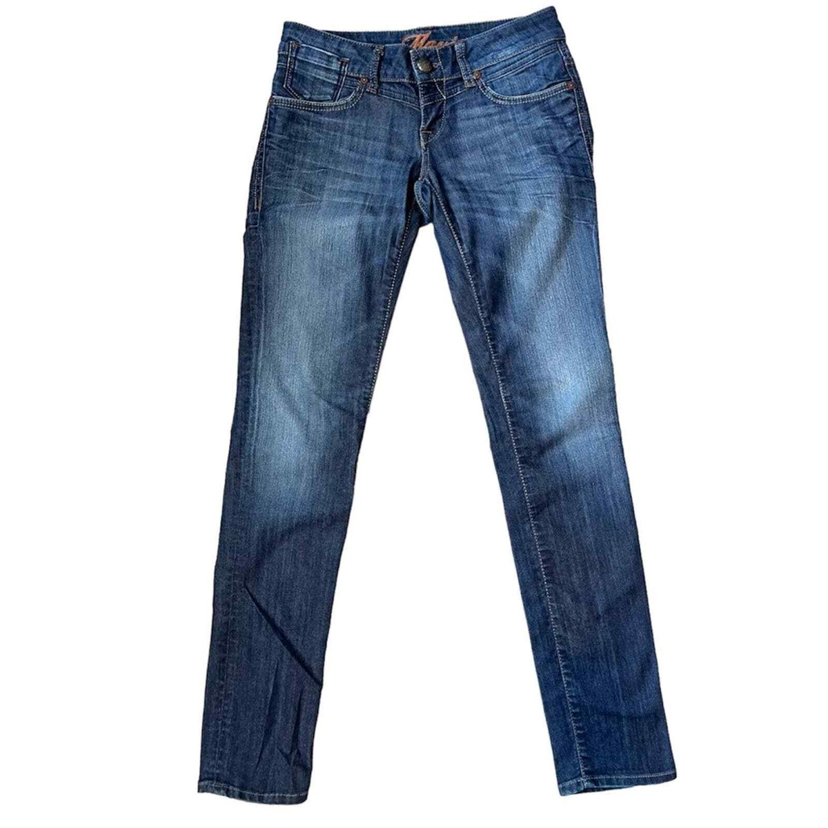 Mavi Women's Lindy Medium Wash Low Rise Skinny Jeans Size 26