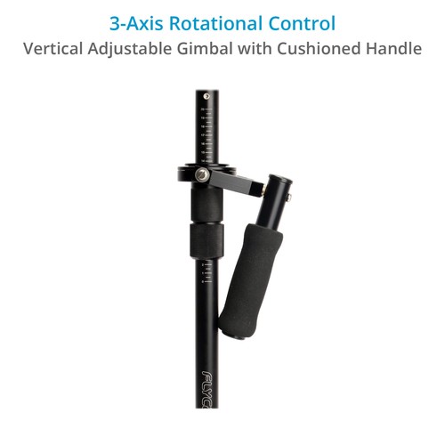 Flycam Redking Stabilisateur de caméra à main pour caméras vidéo et film (FLCM-RK) - Photo 3/11