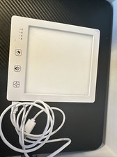 LED THERAPY LAMP W/ADJUSTABLE COLOR TEMP-BRIGHTNESS-TIMINIG - WHITE.