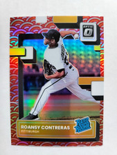 2022 Panini Donruss Optic Rated Photon Prizm Roansy Contreras #74 Rookie RC