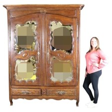 Rare Beveled Mirrored French