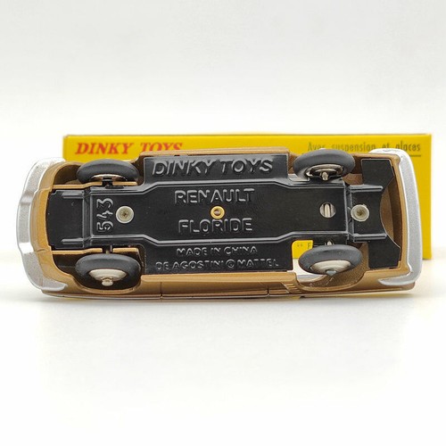 DeAgostini 1:43 Dinky toys 543 Floride Renault avec suspension et Glaces Diecast - Picture 6 of 7