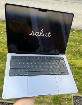Apple MacBook Pro 14,2 Zoll (1TB SSD, M1 Pro, 16GB) Laptop - Space Grau