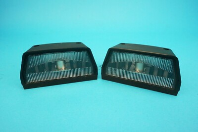 2 x Kennzeichenlampe Leuchte für Britax 867 Ifor Williams Brian James Anhänger - L