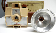 Vintage Official Girl Scout Camera For Brownie Scouts 620 Film Camera/ Flash