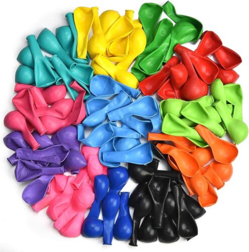 BALLOONS (100 PCS +50 FREE)12 Inches Premium Colorfull BIRTHDAY,Party - Picture 1 of 23