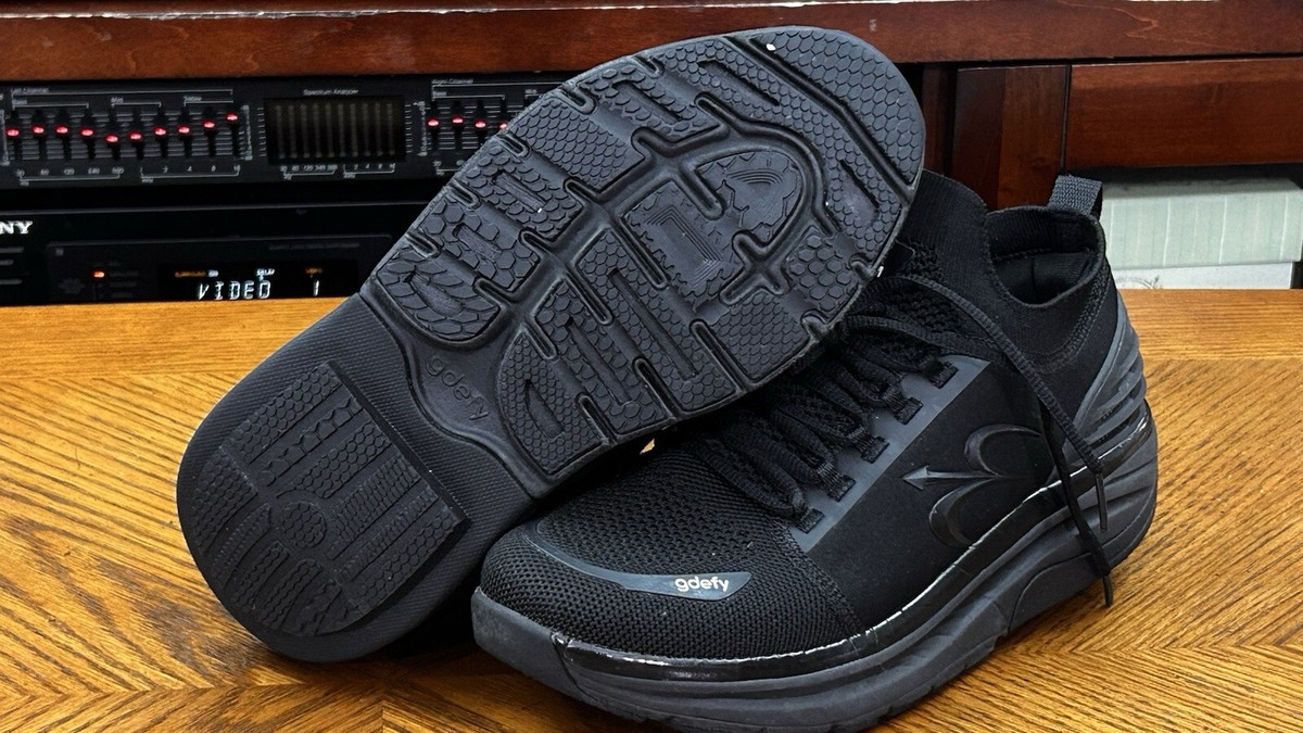 Gravity Defyer GDefy MATeem Athletic Walking Sneaker All Black Men 7 Nice Gravity Defyer Men main image 4