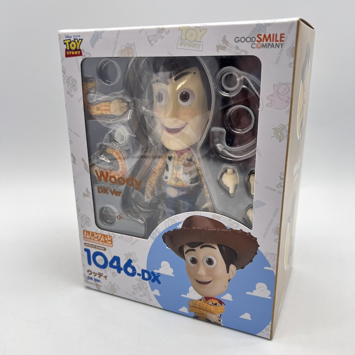 Toy Story フィギュア Nendoroid Woody Deluxe Action Figure Toy Story #1046-DX US