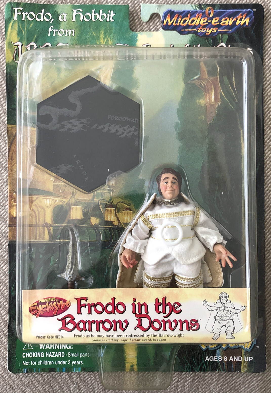 Toy Vault - The Lord of The Rings - Frodo in The Barrow Downs Action Figure