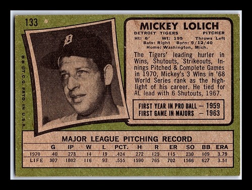 1971 Topps Baseball Cards 1-263 - You Pick - aaalvins - Picture 83 of 193