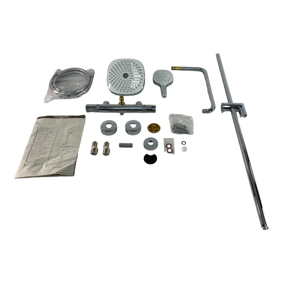 hansgrohe Metropol Einhebel Wannenarmatur Unterputz mit Hebelgriff Mattschwarz - Bild 2 von 4