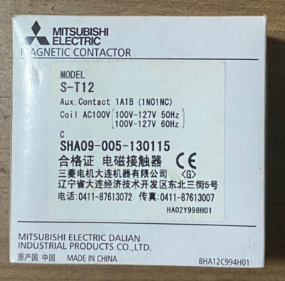 1PC New Mitsubishi S-T12 ST12 Contactor AC100V In Box #MIT | eBay