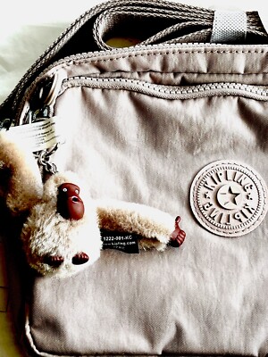 NWT KIPLING KI2387 SILEN GOLDEN TAN NYLON CROSSBODY HANDBAG BAG | eBay