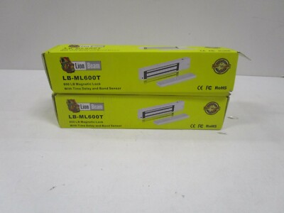 LION BEAM LB-ML600T 280kg 600lb Magnetic Door Lock With TIME DELAY BOND SENSOR 2