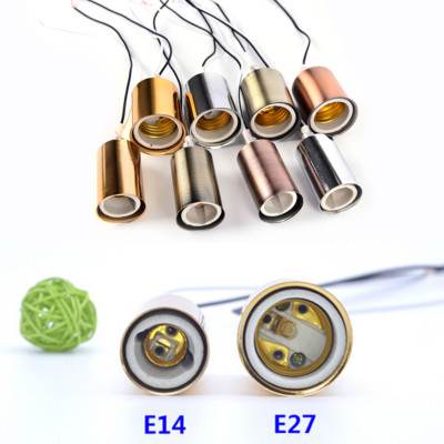 E27 E14 Ceramic Screw Base Round LED Light Bulb Lamp Socket Holder Adapter'U-lk