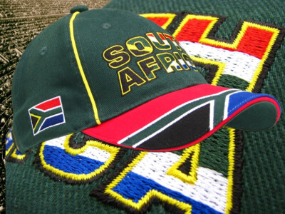 Südafrika Kappe  ''SOUTH AFRICA'' + NEU + Fan WM Cap NEUWARE 100 % Baumwolle