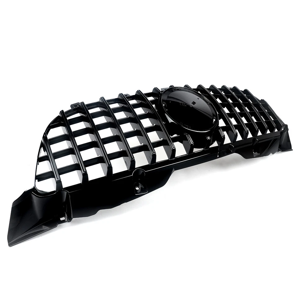Gloss Black GT Front Upper Grille For 2006-2013 Mercedes W906 Sprinter 2500 3500 Foto 4 de 4