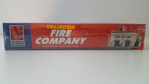 WALTHERS Life-Like 433-7483 1/160 N Scale VOLUNTEER FIRE COMPANY Building Kit - Picture 6 of 6
