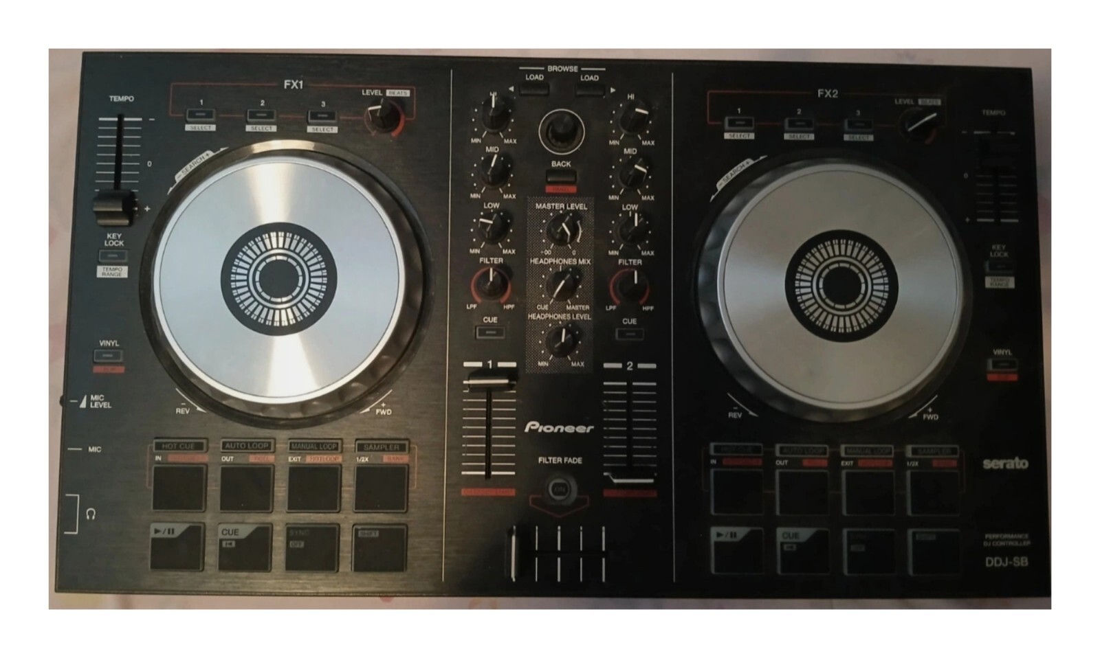 Pioneer DDJ-SB2 Noir Performance Contrôleur Dj - TBE fonctionnel