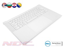Dell XPS 9500/9510/9520/9530 White Palmrest T/pad SOUTH SLAVIC B/lit Keyboard