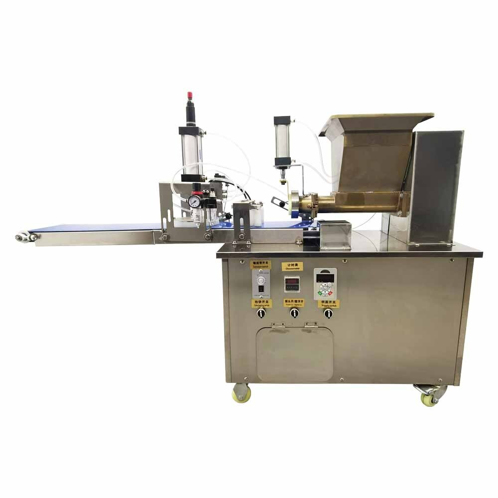 Pneumatic Dough Dividing Machine 2 in1 Dough Cutter& Dough Sheeter 10-300g 7.09"