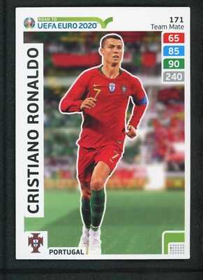 2020 CRISTIANO RONALDO PANINI ROAD TO UEFA EURO 2020 ADRENALYN | eBay