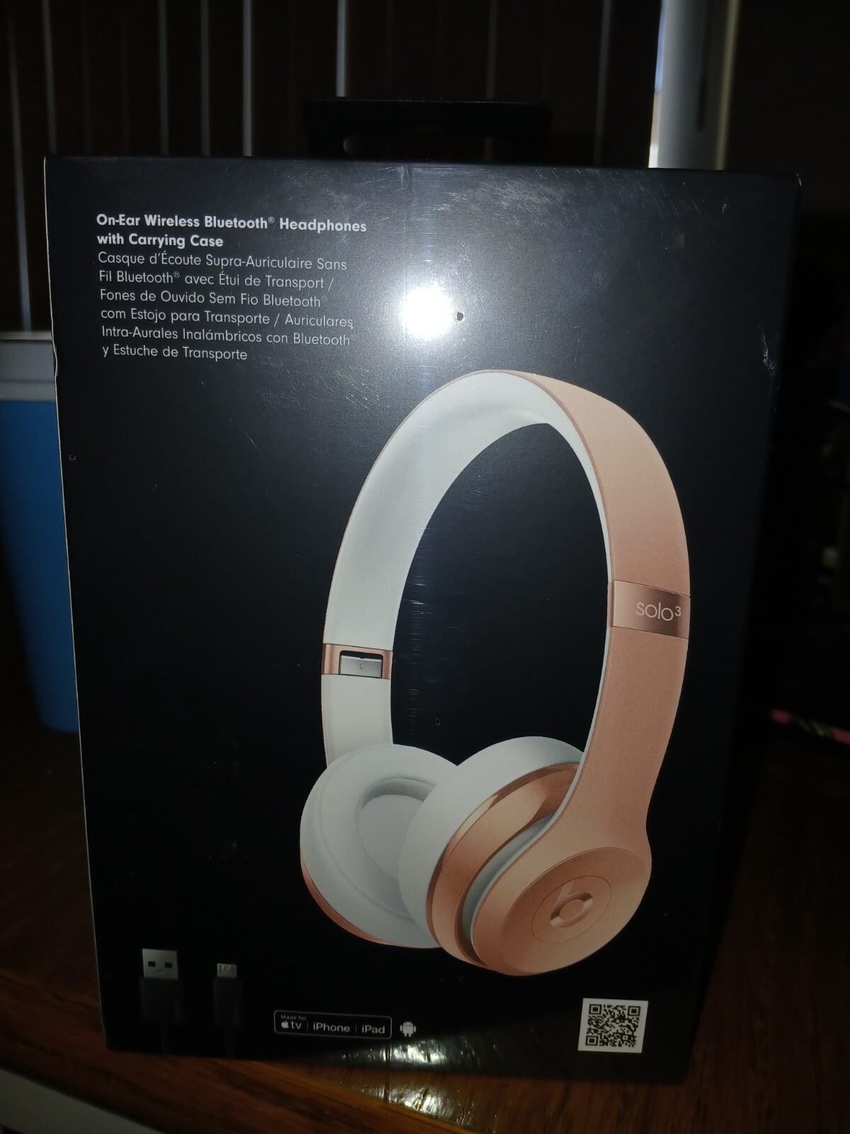 Beats by Dr. Dre Beats Solo3 Wireless On-Ear Headphones - Rose Gold
