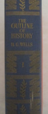 H G Wells Books 1949 The Outline of History Vol. 1 Hardcover