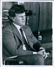 1979 Senator Edward Kennedy Us Boston Ma Political Leader Kaloventzos Photo 8X10