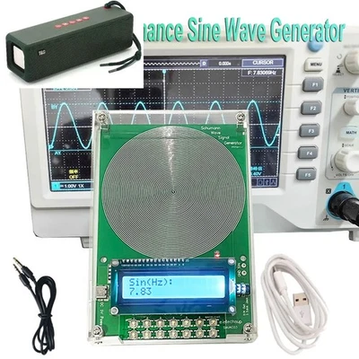 7,83Hz Schumann Resonanz Generator Reinsinus 0,01–100kHz, Einzelgerät nur/Set - Bild 1 von 4