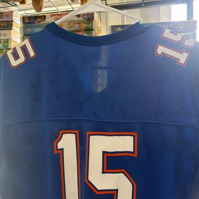 SIGNED autograph FL Gators Tim Tebow #15 2007 Championship Jersey Collectors 
