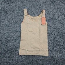 Shapermint Essentials All Day Every Day Tank Cami Womens L Beige Shapewear NWT