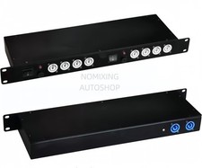 Portable Power Distro Units Powercon 1U Rack Mount Electrical Power Distribution