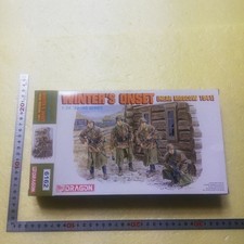 Dragon German Soldiers in Winter Combat Near Moscow 1941 Unassembled