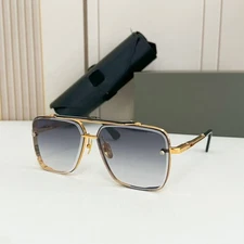 DITA MACH SIX TOPquality stylish square metal UV protection vacation gradient