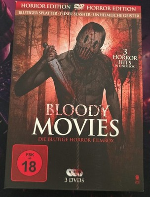Bloody Movies - Die blutige Horror Filmbox 3 Filme DVD ( 1 DVD fehlt )