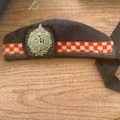 British WW2 Glengarry from The Argyll and Sutherland Highlanders